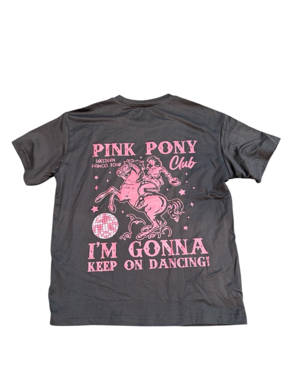 SHEIN | NWOT Pink Pony Club Graphic Short-Sleeved Tee
